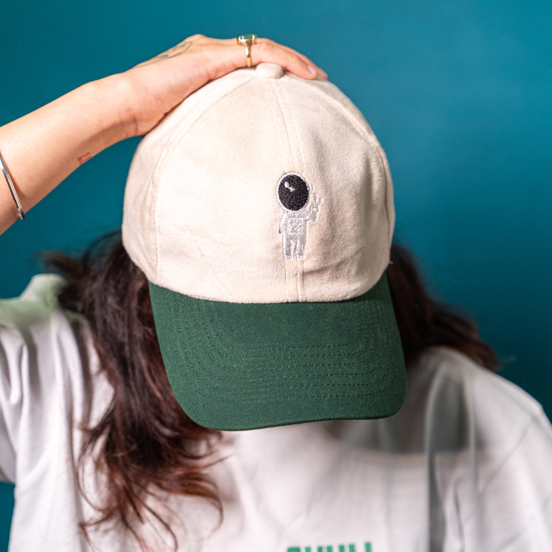 WS X Astronaut Beige & Green Cap