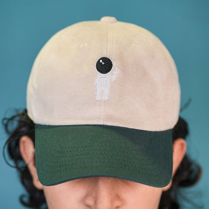WS X Astronaut Beige & Green Cap